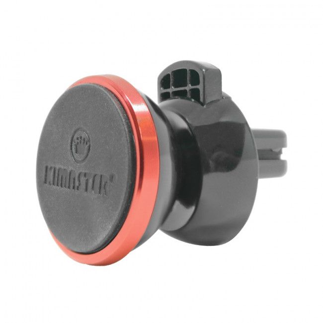 Suporte Universal Veicular Magnético Kimaster - SU203 - Preto com Vermelho