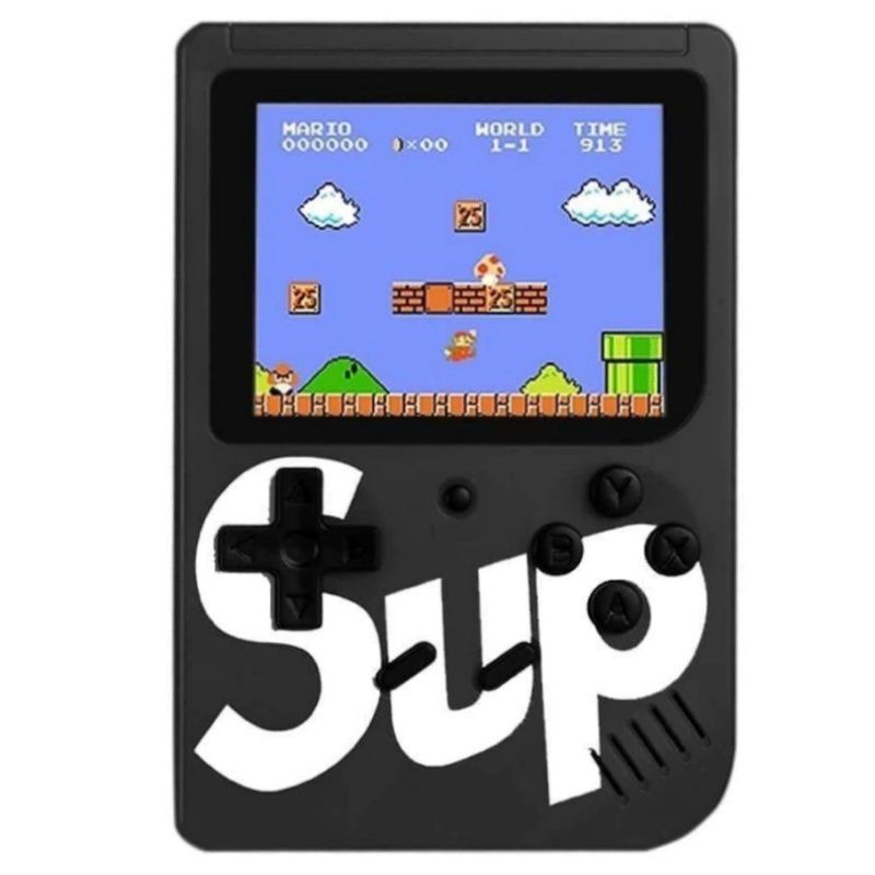 Mini Game Boy Portátil Sup Gme Box 400in1 Tela 3 Pol. - Azul Royal