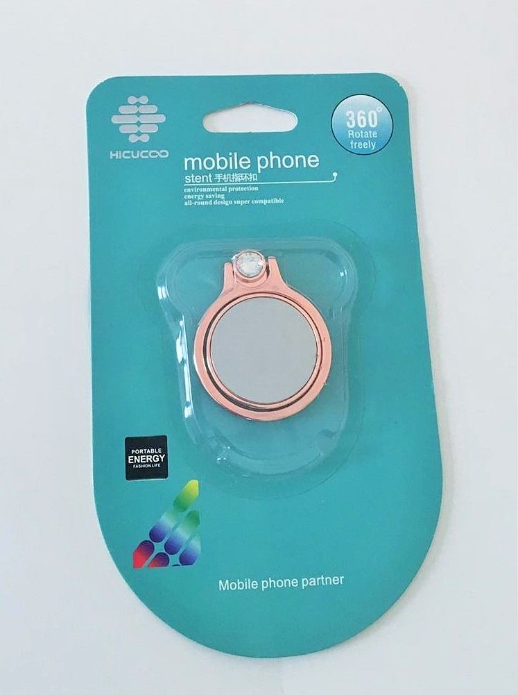 Suporte Pop Socket 2 em 1 - Mobile Phone 360 - Bronze