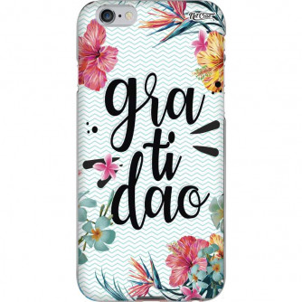 Capa Silicone NetCase Chapada Flores Gratidão