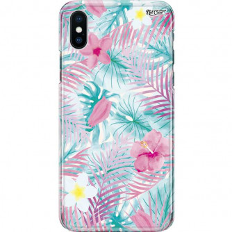 Capa Silicone NetCase Chapada Folhas e Flores