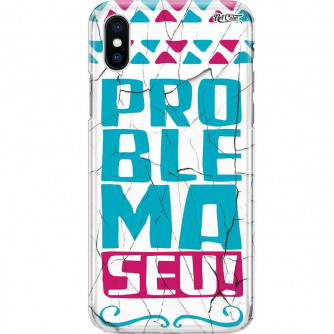 Capa Silicone NetCase Chapada Problema Seu!