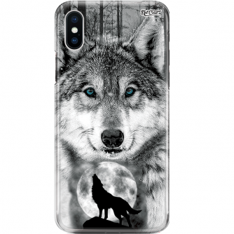 Capa Silicone NetCase Chapada Wolf Howling