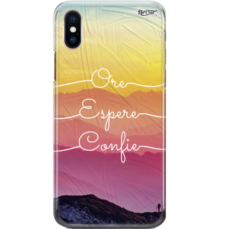Capa Silicone NetCase Chapada Ore, Espere, Confie