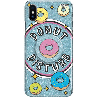 Capa Netcase Glitter + Pop 3in1 Azul - Donut Disturb
