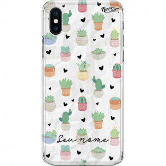 Capa Silicone NetCase Chapada Nome Cactus Vase