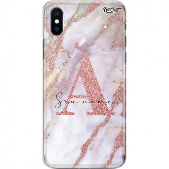 Capa Silicone NetCase Chapada Nome Marble Glow Effect