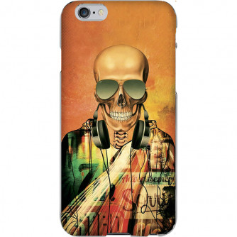 Capa Silicone NetCase Chapada Orange Skull