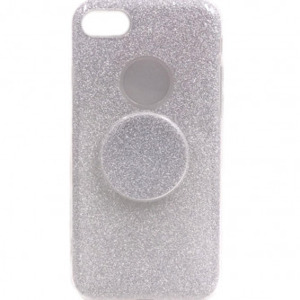 Capa Glitter Suporte - Prata